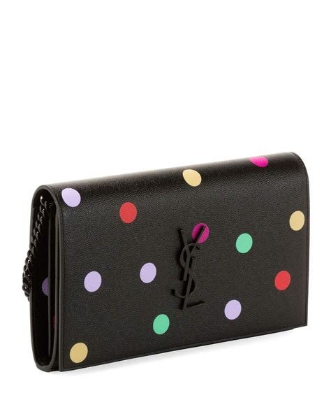 ysl polka dot wallet|Saint Laurent Black Polka.